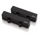 EMG JA Set Black активные звукосниматели Jazz Bass, черный