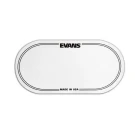 EVANS EQPC2 наклейка на рабочий пластик бас-барабана, прозрачная
