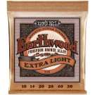 Ernie Ball струны ак.гитары/(10-14-20w-28-40-50)/Extra/Phosphor Bronze