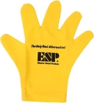 ESP CL-8G-Yellow перчатка для полировки гитар, цвет желтый.