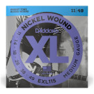 J.D.Addario EXL115 XL NICKEL WOUND Blues/Jazz Rock струны для электрогитары
