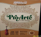 J.D'Addario J59 1/2M комплект струн виолончели 1/2