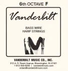 SW6F Vanderbilt Standard Wire медная струна F 6 октавы