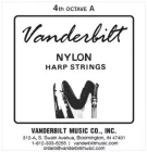 NY4A Vanderbilt Nylon струна арфы A 4 октавы