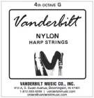 NY4G Vanderbilt Nylon струна арфы G 4 октавы