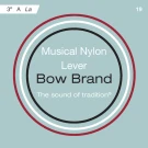 Bow Brand BBN 3A отдельная струна A 3 октавы для арфы, нейлон
