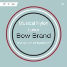 Bow Brand BBN 3F отдельная струна F 3 октавы для арфы, нейлон
