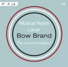 Bow Brand BBN 4A отдельная струна A 4 октавы для арфы, нейлон