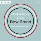 Bow Brand BBN 4B отдельная струна B 4 октавы для арфы, нейлон