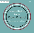 Bow Brand BBN 4G отдельная струна G 4 октавы для арфы, нейлон