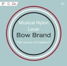 Bow Brand BBN 5C отдельная струна C 5 октавы для арфы, нейлон