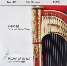 Bow Brand BCW6F Pedal Concert Bass Wire №42 струна для арфы F 6 октавы