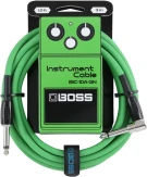 BOSS BIC-10A Green инструментальный кабель 3м, угловой/прямой 1/4 JACK