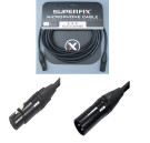 Superfix XMC3202BB-6 микрофонный кабель XLR3M - XLR3F,  6 м