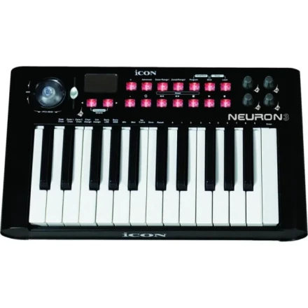 neuron 3 black, mini midi клавиатуры