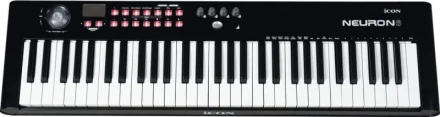 neuron 6 black, midi клавиатура пианино