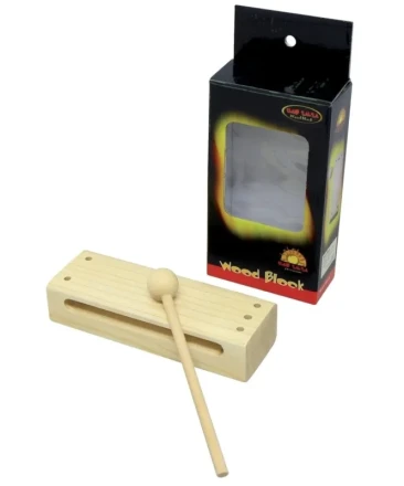 gewa f830240 wood block hight pitch