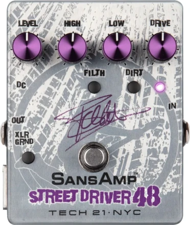 tech 21 sansamp frank bello street driver 48