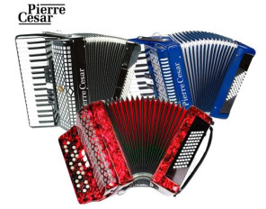 Новые модели баянов и аккордеонов Pierre Cesar