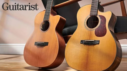 Обзор Cort he Flow-OC и Gold-A6 Bocote журналом Guitarist Magazine