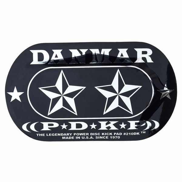 DANMAR 210DKST защитная накладка на платики в местах удара бит двойных педалей, изображение Star