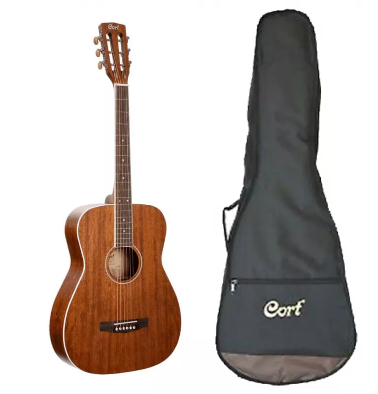 Cort AF590MF OP bag электроакустическая гитара 4/4, цвет Open Pore