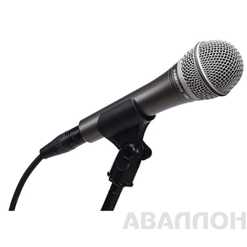 Samson Q6 суперкардиоидный динамический микрофон, 500 ом, кабель 5 м