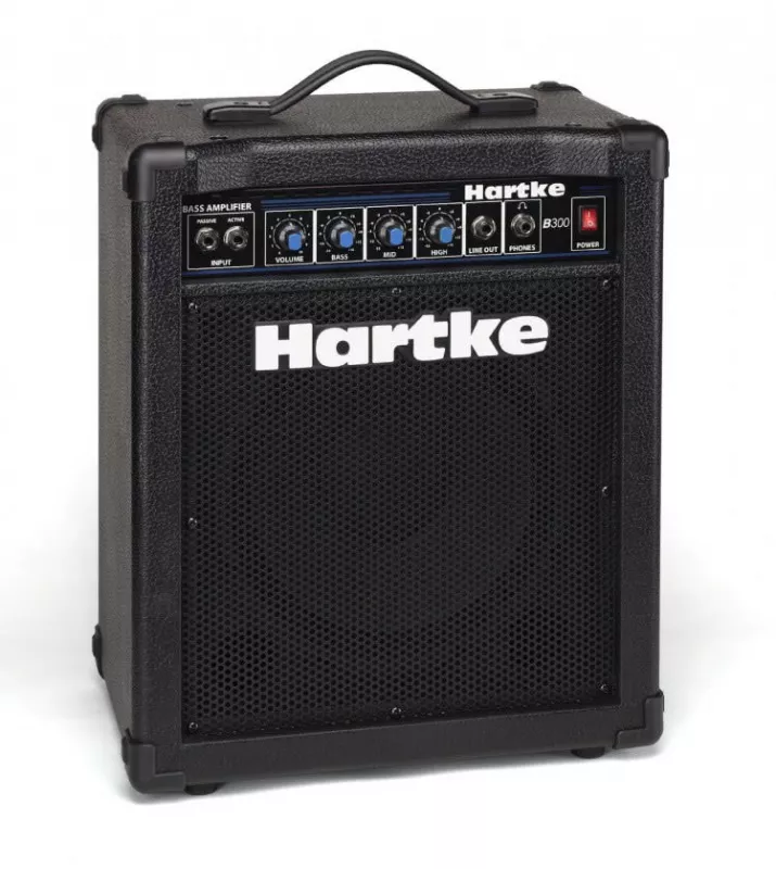 Hartke B300 басовый комбоусилитель 30 ватт, 10" CUSTOM BASS