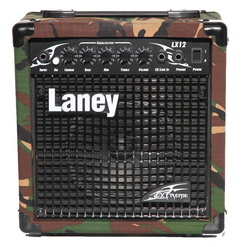 Laney LX12 CAMO гитарный комбо 10 Вт