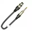 Work MK 30 аудио патч кабель XLR3F->1/4''Jack, 6 метров, черный