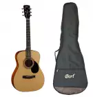 Cort AF510E OP bag электроакустическая гитара 4/4, цвет Open Pore