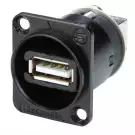 Seetronic SAUSB-W-B панельный коннектор USB 2.0, черный