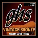 GHS VN-L Vintage Bronze струны для акустической гитары, 6 струн