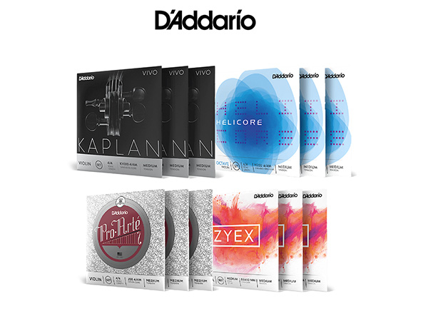 Особенности серий струн D&rsquo;Addario для скрипок и альтов