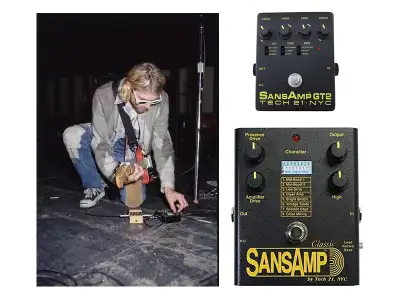 Педали SansAmp Курта Кобейна