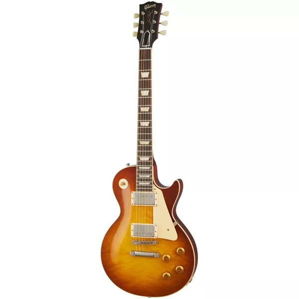 Электрогитара Gibson Custom 1959 Les Paul Standard VOS, цвет Iced Tea Burst LPR59VOITNH1